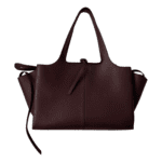 Celine Tri-Fold Shoulder Bag – Bordeaux Grained Calfskin - Image 2