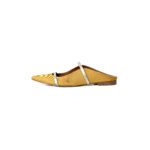 Malone Souliers Yellow Canvas Maureen Pointed Toe Flats – Size 40 - Image 2