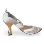 Fendi Colibrì Nude Leather and Pink Mesh Slingbacks – Size 39 - Image 2