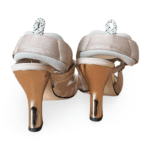 Fendi Colibrì Nude Leather and Pink Mesh Slingbacks – Size 39 - Image 5