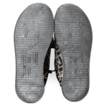 Fendi Brown/Black Zucca Fabric FFreedom Sneakers – Size 37 - Image 6