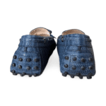 Tod’s Blue Bow Slip-On Loafers – Size 39 - Image 6