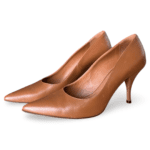 Givenchy ‘Infinity 80’ Pointed Toe Pumps in Brown Leather – Size 38.5