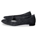 Manolo Blahnik Lace Ballet Flats in Black – Size 39 - Image 2