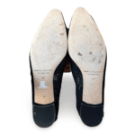 Manolo Blahnik Lace Ballet Flats in Black – Size 39 - Image 7