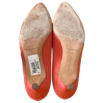 Manolo Blahnik Peach Satin Hangisi Pumps – Size 39 - Image 8