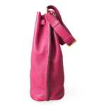 Hermès So Kelly 26 Shoulder Bag in Clémence Leather – Rubis - Image 4