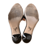 Miu Miu Black/Transparent PVC and Satin Slide Sandals – Size 37.5 - Image 8