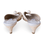 Jimmy Choo Samantha 35 Faux Pearl-Embellished Satin Mules – Size 42 - Image 7