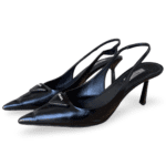 Prada Calzature Donna Nero Spazzolato Pumps – Size 39