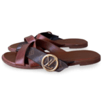Louis Vuitton Horizon Line Flat Sandals – Size 41 - Image 2