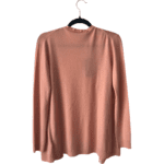 Blumarine Peach Beaded Embellished 100% Cashmere Cardigan – Size IT 42 / DE 36 - Image 2