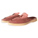 Loro Piana Babouche Charms Walk Loafer Orange Flame – Size 38