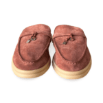 Loro Piana Babouche Charms Walk Loafer Orange Flame – Size 38 - Image 4