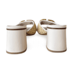 Valentino Garavani 80mm VLogo Signature Raffia Sandals – Size 40 - Image 7