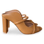 Malone Souliers Norah 70 Mule Sandals – Brown – Size 37.5 - Image 4