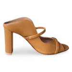 Malone Souliers Norah 70 Mule Sandals – Brown – Size 37.5 - Image 6