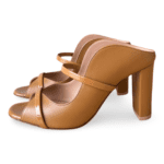 Malone Souliers Norah 70 Mule Sandals – Brown – Size 37.5 - Image 3