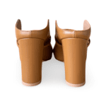 Malone Souliers Norah 70 Mule Sandals – Brown – Size 37.5 - Image 7