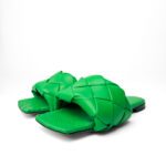 Bottega Veneta Lido Flat Sandals Green – Size 37