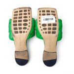 Bottega Veneta Lido Flat Sandals Green – Size 37 - Image 5