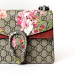 Gucci Dionysus GG Supreme Blooms Mini Shoulder Bag – Brown/Antique Rose - Image 2