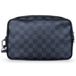 Louis Vuitton Kasai Wristlet Bag – Damier Graphite & Leather - Image 2