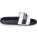 Gucci Off-White Stripe Rubber Slide Sandals – Size 38 - Image 7
