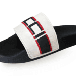 Gucci Off-White Stripe Rubber Slide Sandals – Size 38 - Image 2