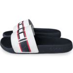 Gucci Off-White Stripe Rubber Slide Sandals – Size 38 - Image 4