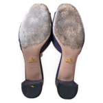 Prada Purple Saffiano Patent Leather Block Heel Slides – Size 40 - Image 8