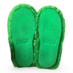 Bottega Veneta Teddy Shearling Green Fur Slides – Size 35 - Image 7