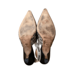 Christian Dior J'Adior Snakeskin Embossed Leather Slingback Pumps Size 38 - Image 7