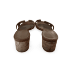 Hermès Brown Oasis Sandals – Size 38 - Image 7