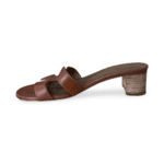 Hermès Brown Oasis Sandals – Size 38 - Image 5