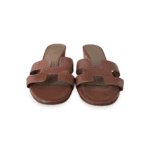 Hermès Brown Oasis Sandals – Size 38 - Image 2