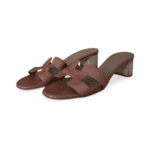 Hermès Brown Oasis Sandals – Size 38