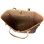 Louis Vuitton Neverfull MM Tote Bag in Monogram Coated Canvas with Natural Cowhide Leather Trim - Image 5