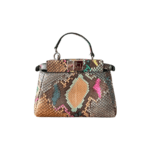 Fendi Peekaboo Micro Python Satchel – Multicolor - Image 3