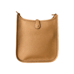 Hermès Mini Evelyne 16 TPM – Amazone Taurillon Clémence – Biscuit/Camel (Sangle DD) - Image 3