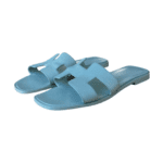 Hermès Oran Sandal Bleu Brume – Size 39