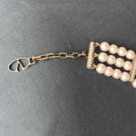 Valentino Garavani VLogo Pearl & Crystal Multi-Strand Bracelet - Image 2