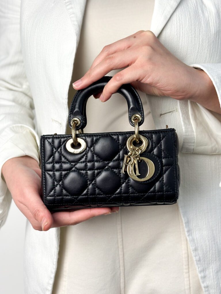 The 5-Bag Luxury Wardrobe 2025: Investment Handbag Guide for GCC Women Dior Micro Lady D-Joy Bag