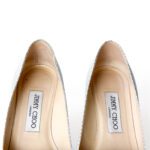 Jimmy Choo Attila Pumps Grey Textured Leather – Size 36 - Image 6