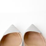 Jimmy Choo Attila Pumps Grey Textured Leather – Size 36 - Image 8