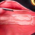 Gucci Black Velvet Mini GG Marmont 2.0 Shoulder Bag - Image 5