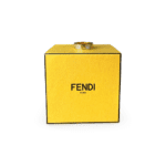 Fendi “F Is Fendi” Ring – Gold-Finish Metal with Natural Crystals