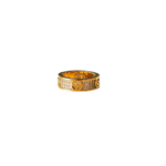 Fendi “F Is Fendi” Ring – Gold-Finish Metal with Natural Crystals - Image 2