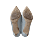 Jimmy Choo Attila Pumps Grey Textured Leather – Size 36 - Image 9