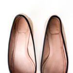 Christian Dior Blush Pink Quilted Cannage Leather with Black Bow My Dior Ballet Flats — Size 40 - Image 5